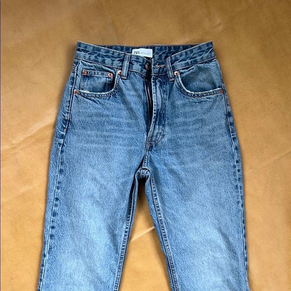 Zara Light Blue Denim Jeans